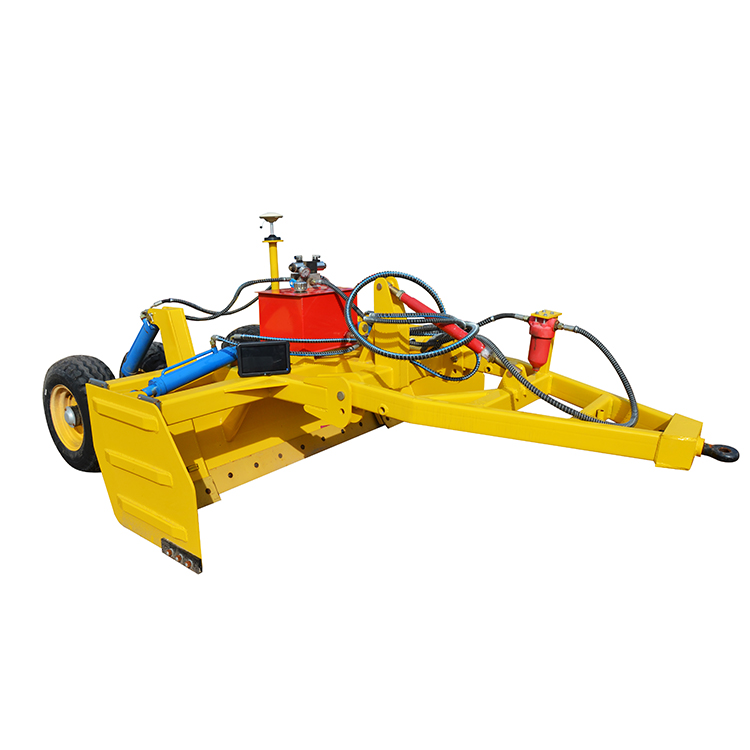 Traktoriin asennettu laser tasot